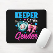 Wahrung der Gender Baseball- oder Bows-Gender-Beri Mousepad (Mit Mouse)