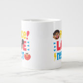 Wahrung der Liebe Jumbo-Tasse (Vorderseite)