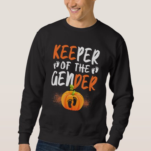 Wahrung des Halloween-Party des Geschlechts Sweatshirt (Vorderseite)
