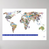 Währung nach Ländern Poster (Vorne)