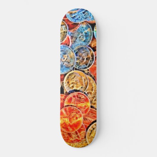 Währung Skateboard (Vorderseite)