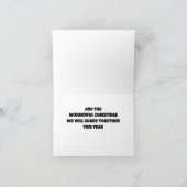 WÄHRUNGEN DER WEIHNACHTEN WERDEN WIR GEMEINSAM FEI KARTE (Innenseite)