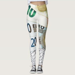 Währungs-Leggings Leggings