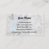 Währungs-Visitenkarte Visitenkarte (Rückseite)