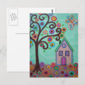 WÄHRUNGSSTADT POSTKARTE (Vorne/Hinten)