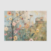 WÄHRUNGSVÖGEL IM FRÜHJAHRESZENTRUM SEIDENPAPIER (Vorderseite)