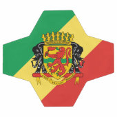 Wahrzeichen der Kongo-Republik Fußball (Flach)
