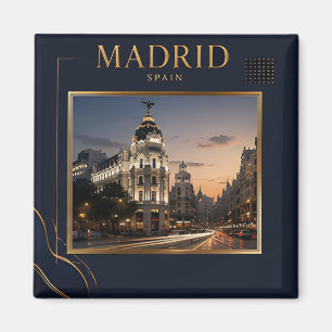 🏛️ Wahrzeichen der Stadt Madrid Reise Spanien 🇪� Magnet