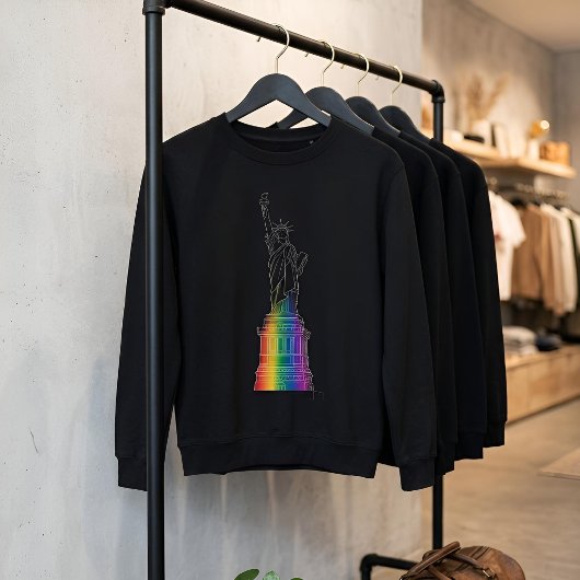 Wahrzeichen im Licht | Freiheitsstatue Sweatshirt