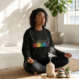 Wahrzeichen im Licht | Taj Mahal Sweatshirt