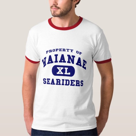 Waianae Seariders Wecker T-Shirt (Vorderseite)