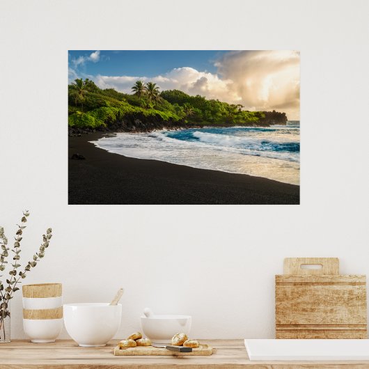 Waianapanapa Beach Poster (Küche)