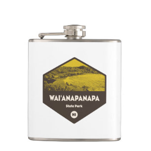Wai'anapanapa Staat Park Hawaii Flachmann