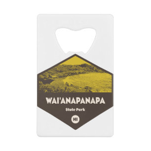 Wai'anapanapa Staat Park Hawaii Geldbeutel Flaschenöffner