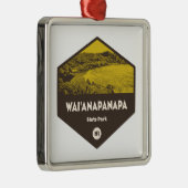 Wai'anapanapa Staat Park Hawaii Ornament Aus Metall (Rechts)