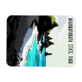 Waianapanapa State Park Maui Hawaii Travel Magnet (Horizontal)