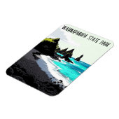 Waianapanapa State Park Maui Hawaii Travel Magnet (Linke Seite)