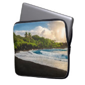 Waianapanapa Strand Laptopschutzhülle (Vorderseite Links)