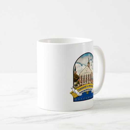 Waidhofen an der Thaya Niederösterreich Souvenir Kaffeetasse (VorderseiteRechts)