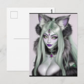 WAIFU 07 POSTKARTE (Vorne/Hinten)