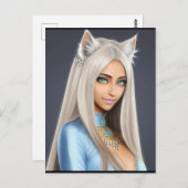 WAIFU 12 POSTKARTE (Vorne/Hinten)