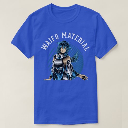 Waifu Material Kawaii Anime Manga Japan School Ne T-Shirt (Design vorne)