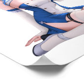 Waifu St. Louis Sticker Poster (Ecke)