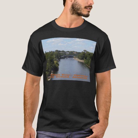 Waikato Fluss, Hamilton T-Shirt (Vorderseite)