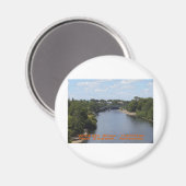 Waikato River, Hamilton Magnet (Vorderseite/Rückseite)