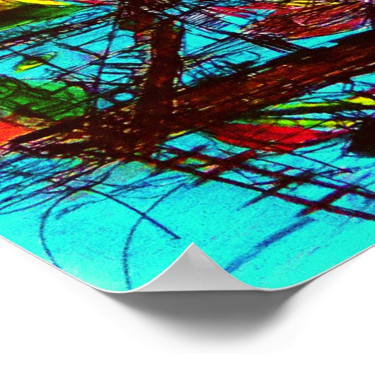 WAIKIKI ABSTRAKT POSTER (Ecke)