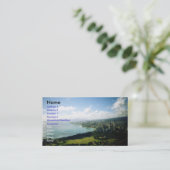 Waikiki Ansicht Visitenkarte (Stehend Vorderseite)