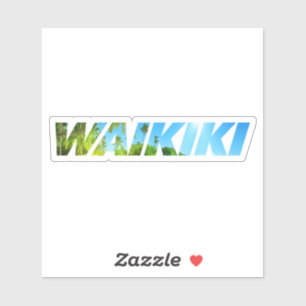 Waikiki Aufkleber
