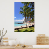Waikiki Beach 2 Poster (Küche)