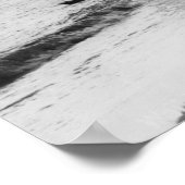 Waikiki Beach and Boats Honolulu Poster (Ecke)