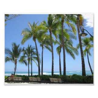 Waikiki Beach Fotodruck