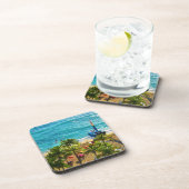 Waikiki Beach Getränkeuntersetzer (Rechte Seite)