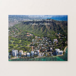 Waikiki Beach Hawaii Honolulu. Puzzle