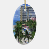 Waikiki Beach Keramik Ornament (Rechts)