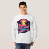 Waikiki Beach Long Sleeve T-Shirt (Vorne ganz)