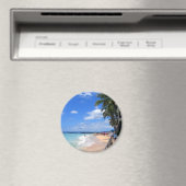 Waikiki Beach, Oahu, Hawaii Magnet (In Situ (Geschirrspüler))