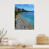 Waikiki Beach Poster (Küche)