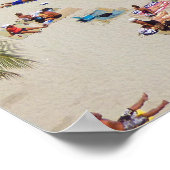 Waikiki Beach Poster (Ecke)