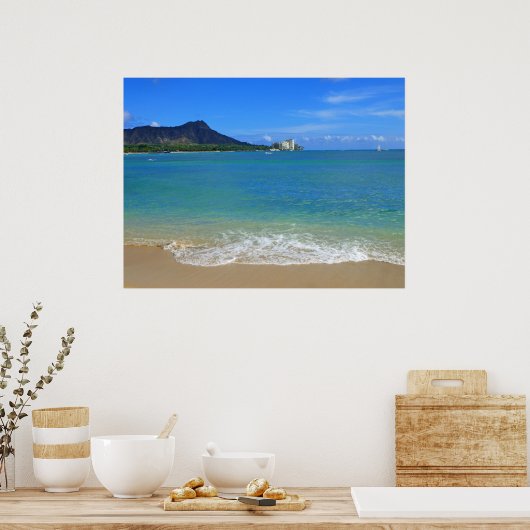 Waikiki Beach Poster (Küche)