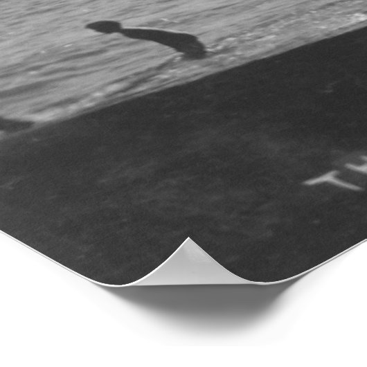 Waikiki Beach Scene in Honolulu Poster (Ecke)