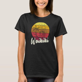 Waikiki Beach Surfbekleidung für Surfer T-Shirt