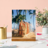 Waikiki Beach Surfboards  Acrylschild (Hochzeit)