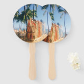Waikiki Beach Surfboards Fächer (Vorne und Hinten)