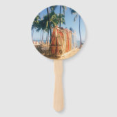 Waikiki Beach Surfboards Fächer (Vorderseite)