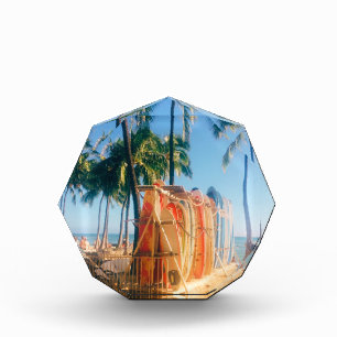 Waikiki Beach Surfboards Fotoblock