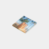 Waikiki Beach Surfboards Post-it Klebezettel (angewinkelt)